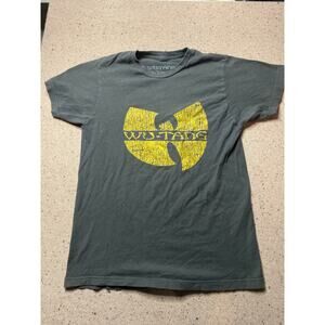 Wu-Tang Clan Shirt Men's Medium Faded Black Fair Concert Band